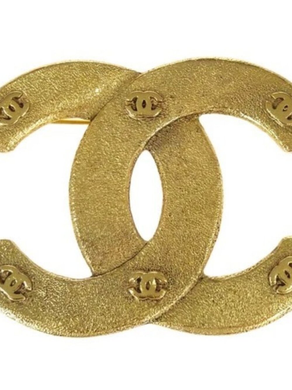 Chanel CC Brooch Pin Gold 1263/29 179285